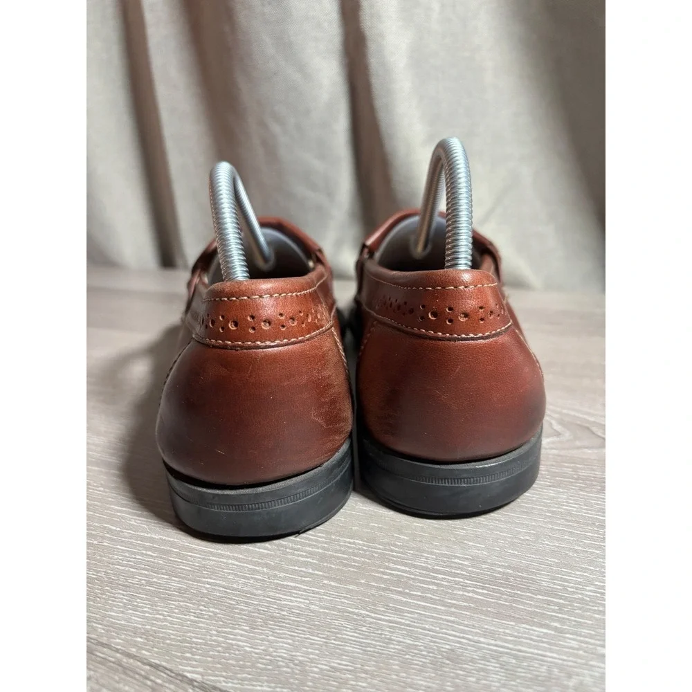 GH Bass Weejuns Mens 8 D Leather Kiltie Tassel Loafers Preppy Slip On Shoes Work